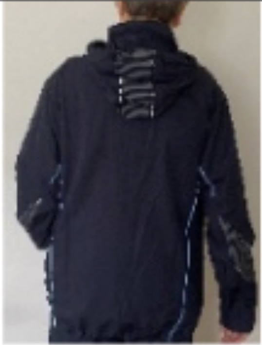Track suit jacket back